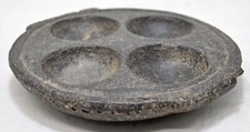 Antik Schwarz Stein Idli Essen