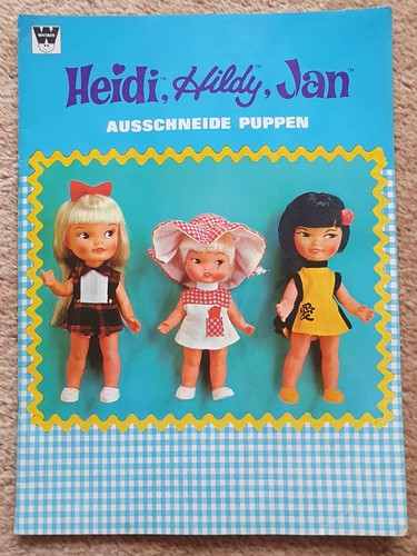 Ausschneide puppen heidi - ausschneide-puppen, "heidi