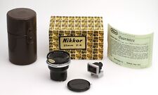 Nikon Nippon Kogaku Japan Nikkor-O 1:4 f=2,1cm #226066 Set OVP