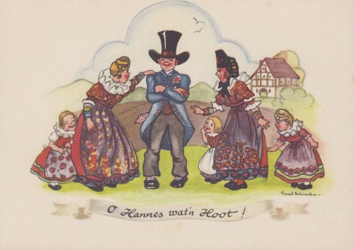 Künstler liesel lauterborn - künstler-ak,