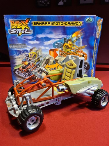 Max steel sahara moto cannon - steel,