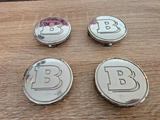 4x Brabus Radnabendeckel Smart Monoblock Original