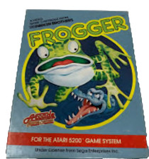 Frogger - Atari 5200 boxed with manual. Sehr selten