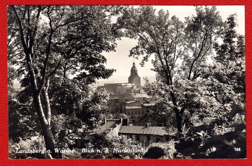 Alte landsberg warthe - alte, s/w