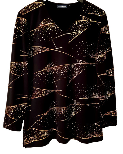 Festliche jersey bluse - festliche, jersey-bluse