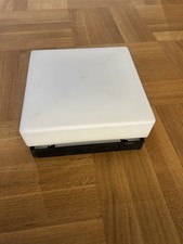 Erco Designerlampe Vintige Lampe 27x27 In Weißem Glas