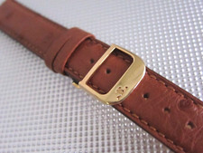 Jaeger LeCoultre 750er 18K Gold Faltschließe mit Straußenband 17/16mm