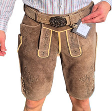 Kurze Beckert Hirschlederhose