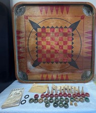 1946 Vintage Carrom Game Board