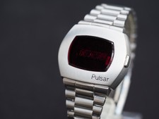 Vintage 1973 Hamilton Pulsar Astronaut Time Computer P2 LED watch Uhr