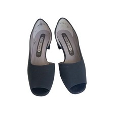 PETER KAISER  Peeptoe D'Orsay Pumps EUR 38,5 Schwartz Neuwertig! 