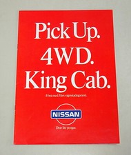 Prospekt broschüre nissan - -,