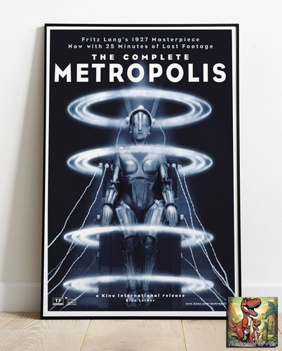 Metropolis repro filmposter - metropolis,