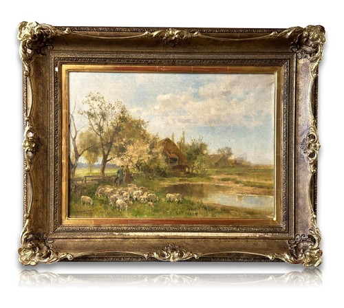 öl auf leinwand karl adam - Öl,