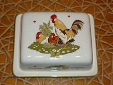 Pfalzkeramik Glückliche Hühner Butterdose