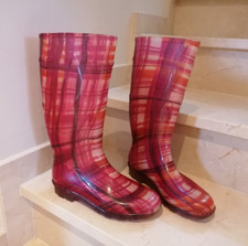 Gummistiefel Damen von G&G Gr. 38 bunt / pink