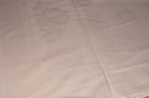 Alte damast tischdecke - alte,