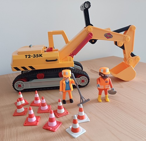 Alter playmobil baggerlader - alter,