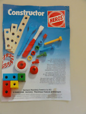 Heros Constructor Holz-Konstruktionsspielzeug, viele Teile
