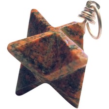 Merkaba Anhänger mit Öse