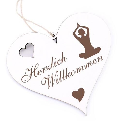 Herzlich willkommen schild - herzlich,