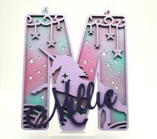 PERSONALISIERTE MDF Glitzer