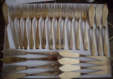 Fischbesteck 12 Personen, 800