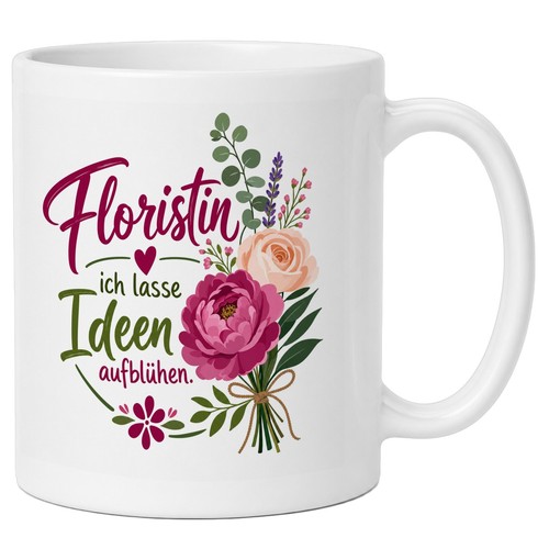 Lunalana floristin tasse - floristin,