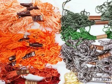 41 x Stickseide, MEZ, Schürer