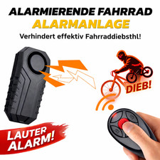 2×Fahrradalarm mit