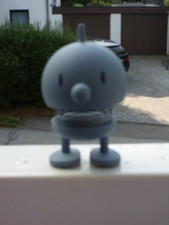 Hoptimist Soft Bumble, Mini 6 cm Höhe, mattes Blau, einzeln!