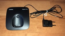 Siemens Gigaset C590 Basisstation Ladestation Ladeschale + Netzteil schwarz TOP