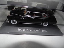 DE AGOSTINI MERCEDES BENZ 300 ADENAUER 1957 MODELLAUTO 1:43 SAMMLER MODELL