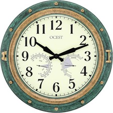 Große Außen- und Innenuhr