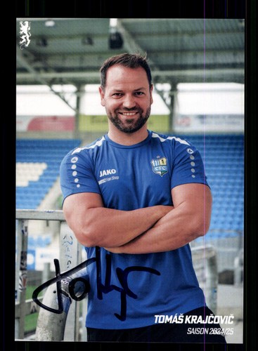 Tomas krajcovic autogrammkarte - tomas,