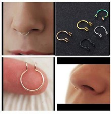 Fake septum nasenring - fake,