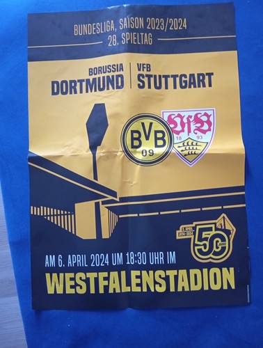 Spielplakat borussia dortmund - borussia,