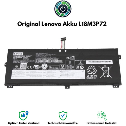 Original lenovo akku l18m3p72 - original,