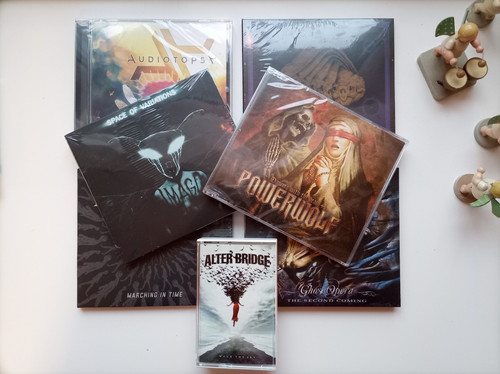 Sammlung heavy metal - metal,