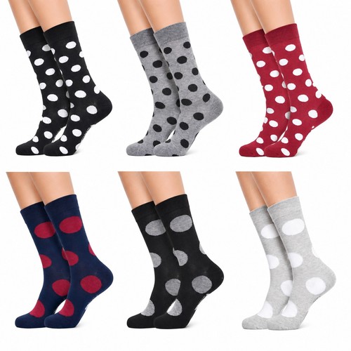 Paar damensocken punkte - 3,