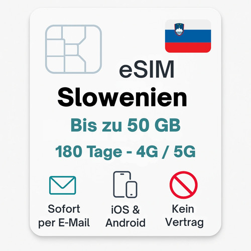 Slowenien esim datentarif - slowenien,