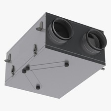 Zentrales Lüftungsgerät VENTS VUE VUT 100 mit Wärme-& Feuchtigkeitsrückgewinnung