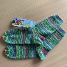 Handgestrickte Socken Gr