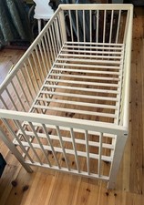 Kinderbett Pinolino 140x70x85, hochwertig Buche Natur, höhenverstellbar