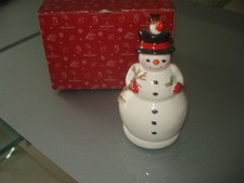 Weihnachten Villeroy & Boch Nostalgic Melody Schneemann Spieluhr OVP neu