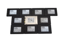 ? Konvolut 10 diverse 250GB 256GB SSD Festplatten für Bastler Laptop Ersatz ?