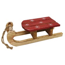 Weihnachtsschlitten Sterne