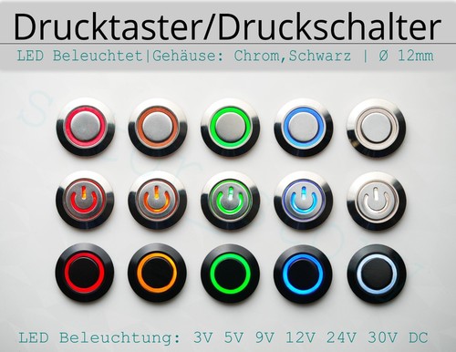 Drucktaster druckschalter led - druckschalter,