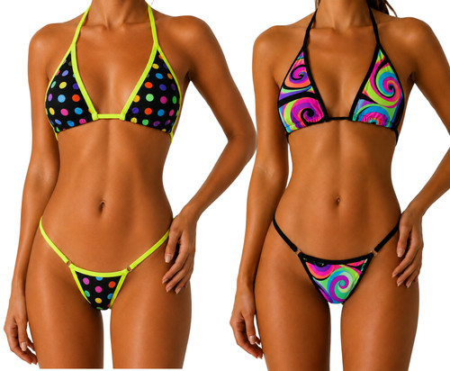 Sexy string bikini set - bikini,