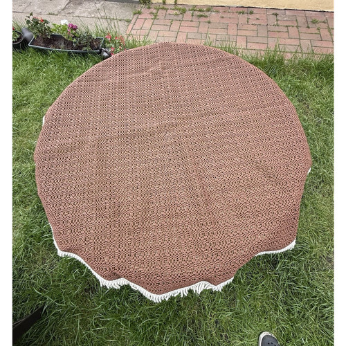 Runde gehäkelte tischdecke - runde,